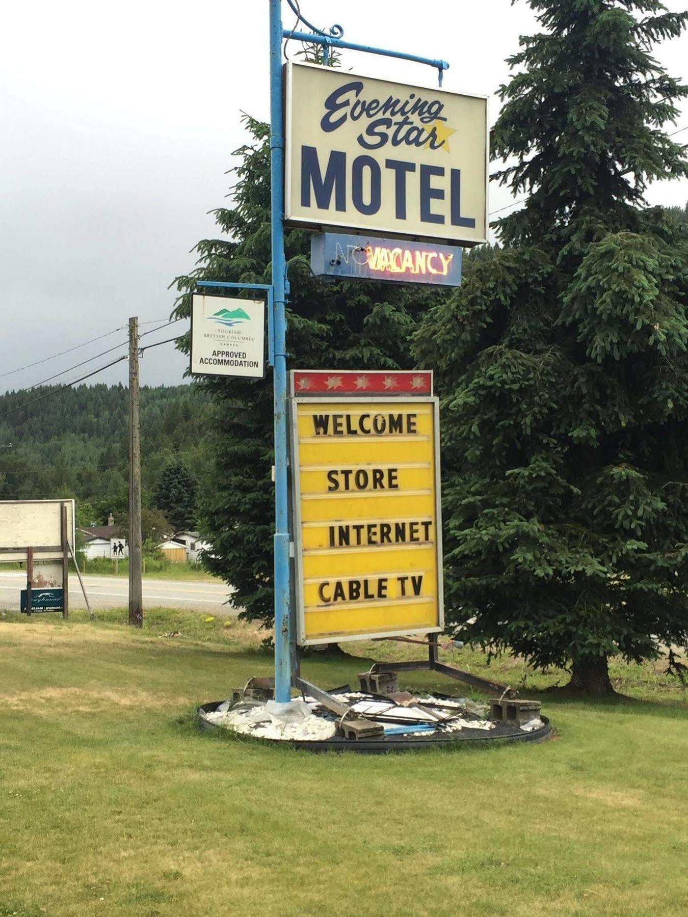 Evening Star Motel Greenwood Buitenkant foto